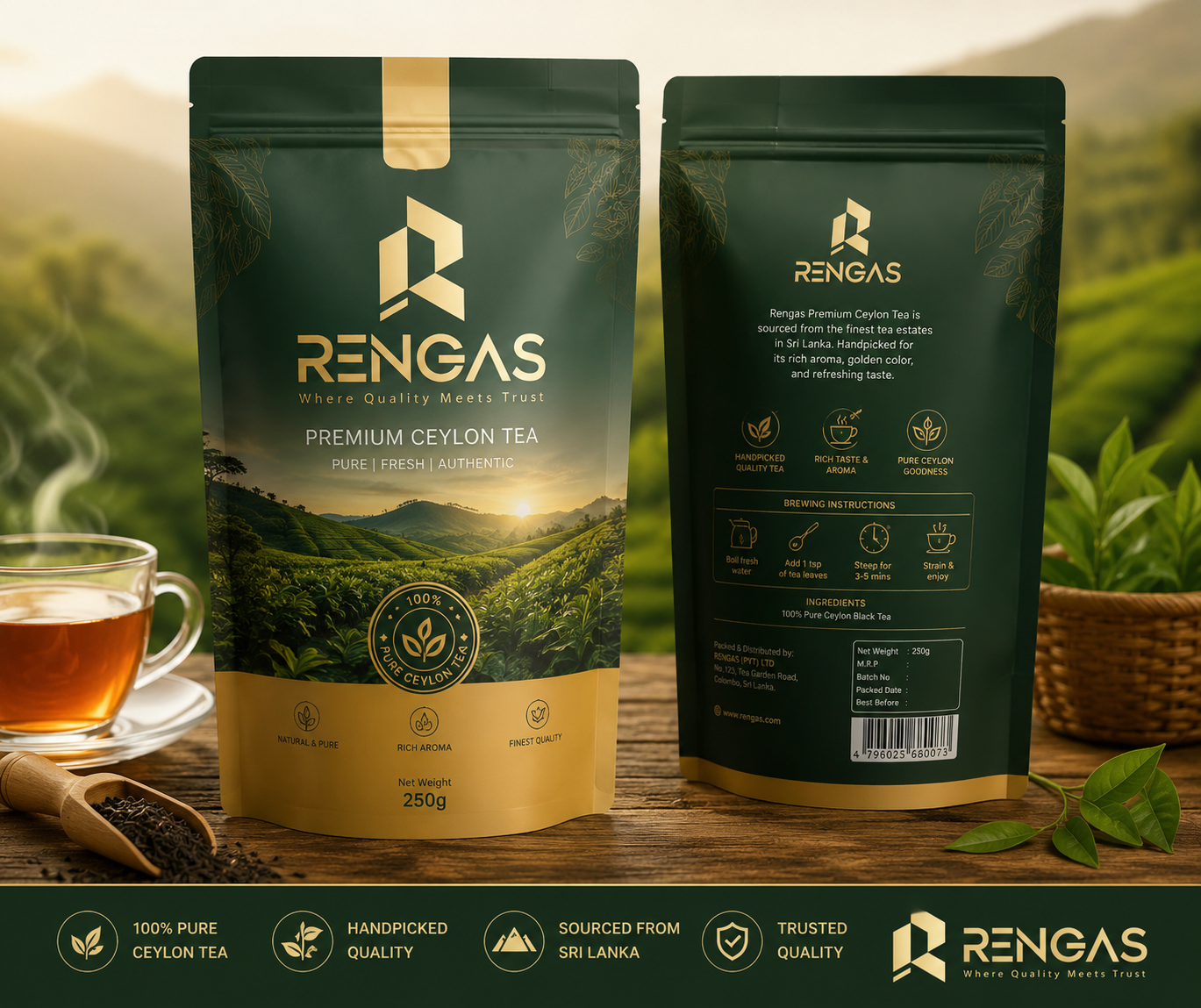 RANGAS TEA PREMIUM QUALITY 450G